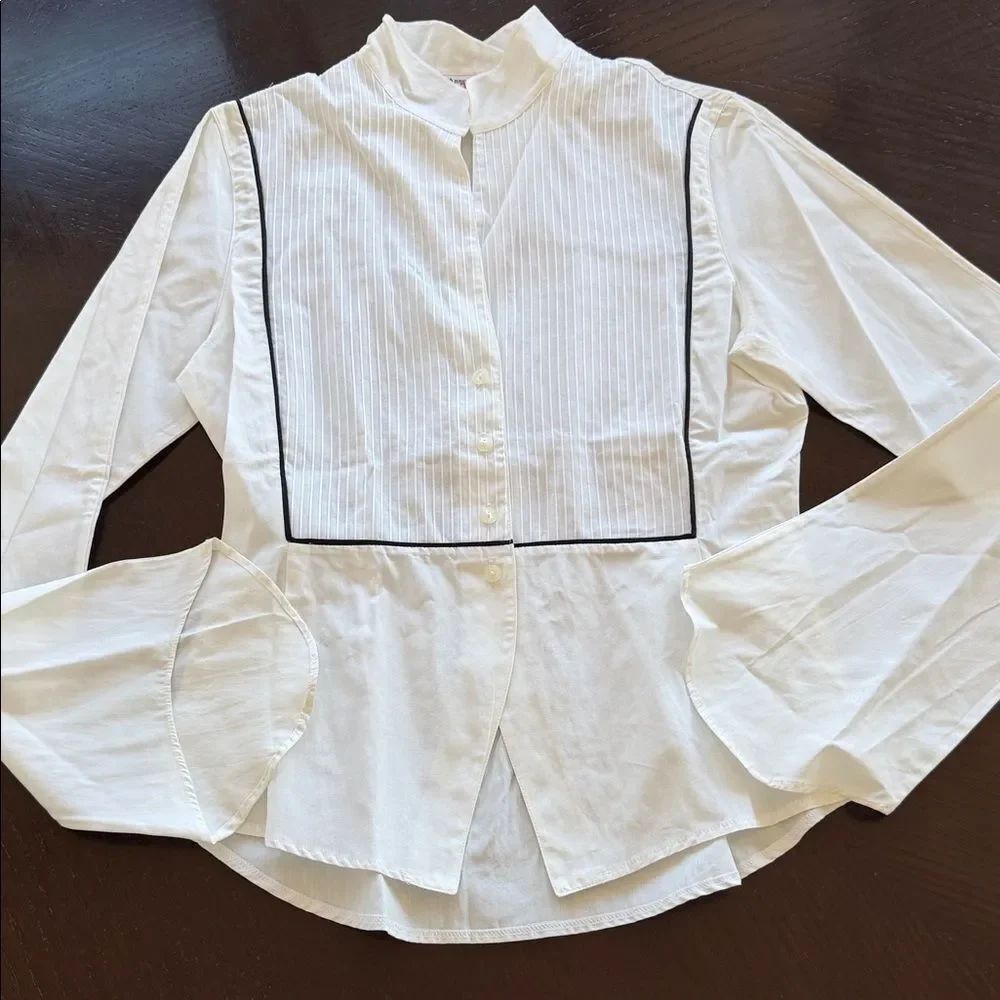 Anne Fontaine White Button Down Shirt